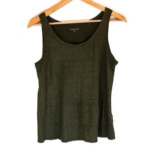 Eileen Fisher Sparkle Sheen Tank Top Sz PM